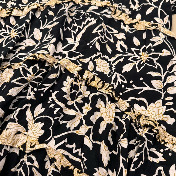 By Anthropologie Robin Tiered Mini Dress size Large - Picture 10 of 12